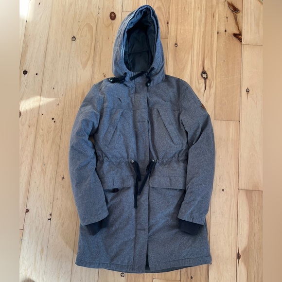 PGD parka by Plenty (size S, gray, down filled) - Picture 7 of 13